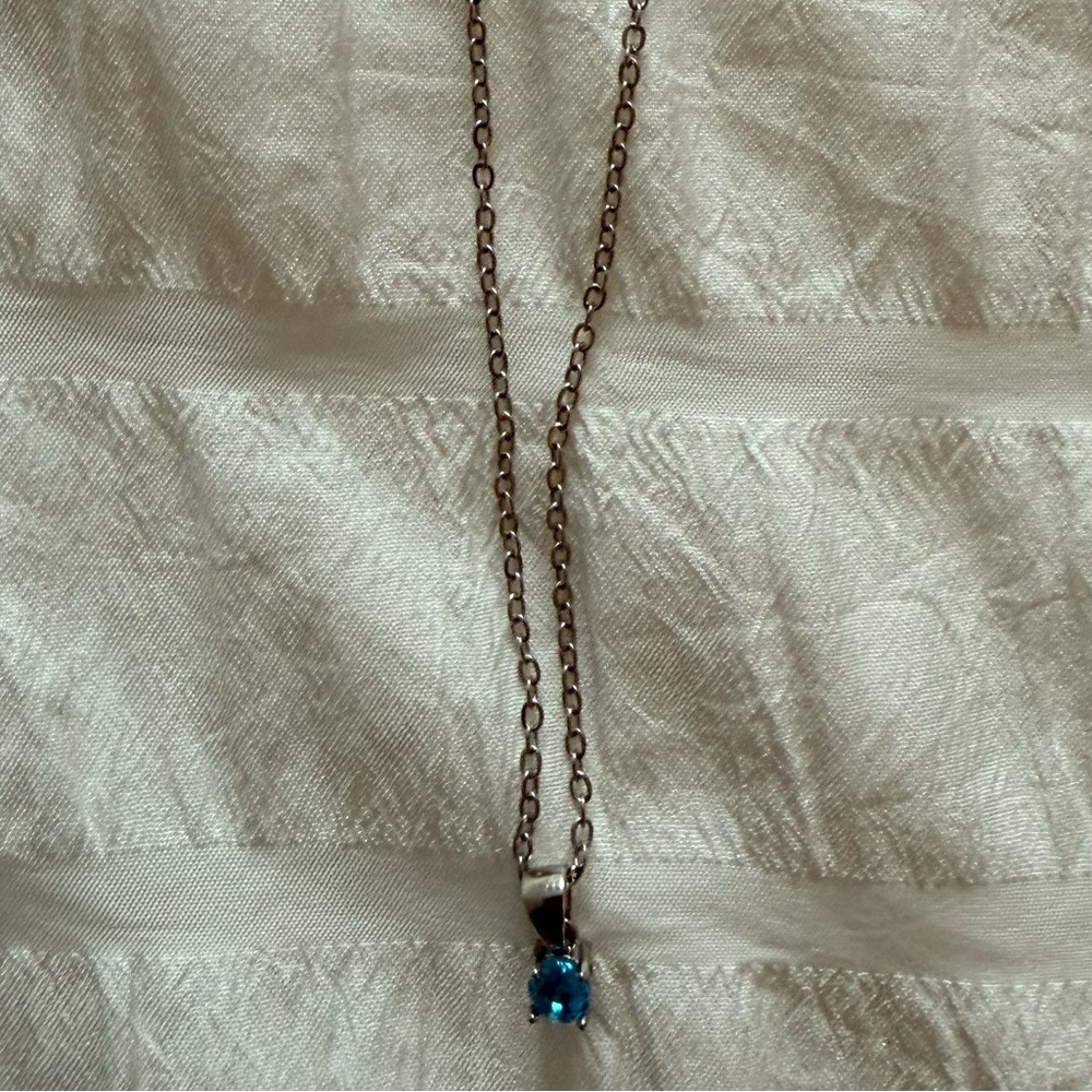 Effy Elegant Blue Pendant Necklace
